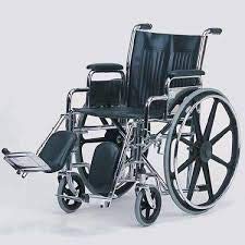 22" Detachable Desk Arm Wheelchair with Elevating Leg Rest C232370