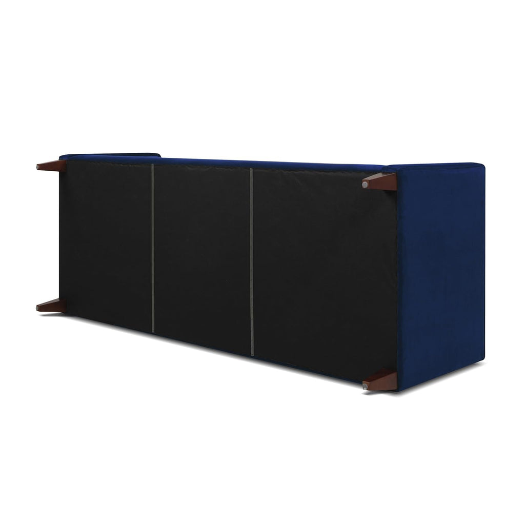 Navy Blue Velvet Tufted Sofa C166