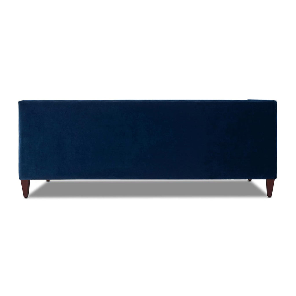 Navy Blue Velvet Tufted Sofa C166