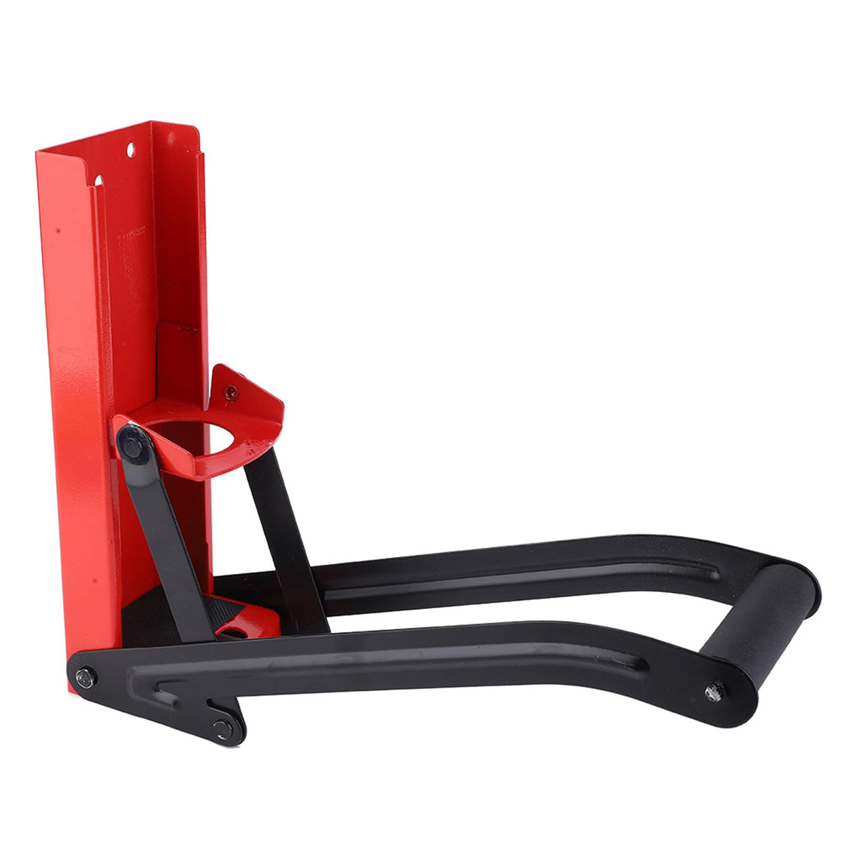 500ML Red Steel Heavy Duty Can Crusher with Bottle Opener Q35487