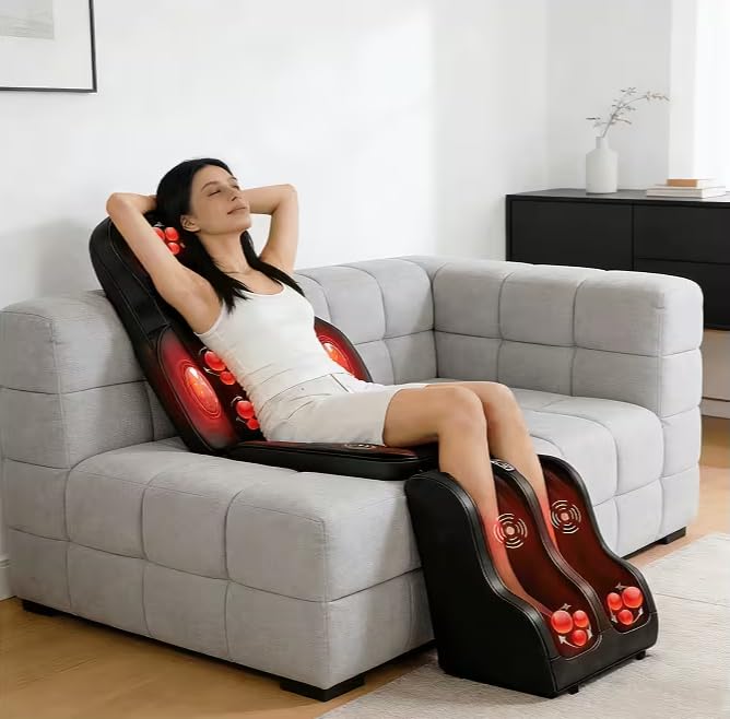 Portable Full Body Massage Mat with Heat & Vibration H892