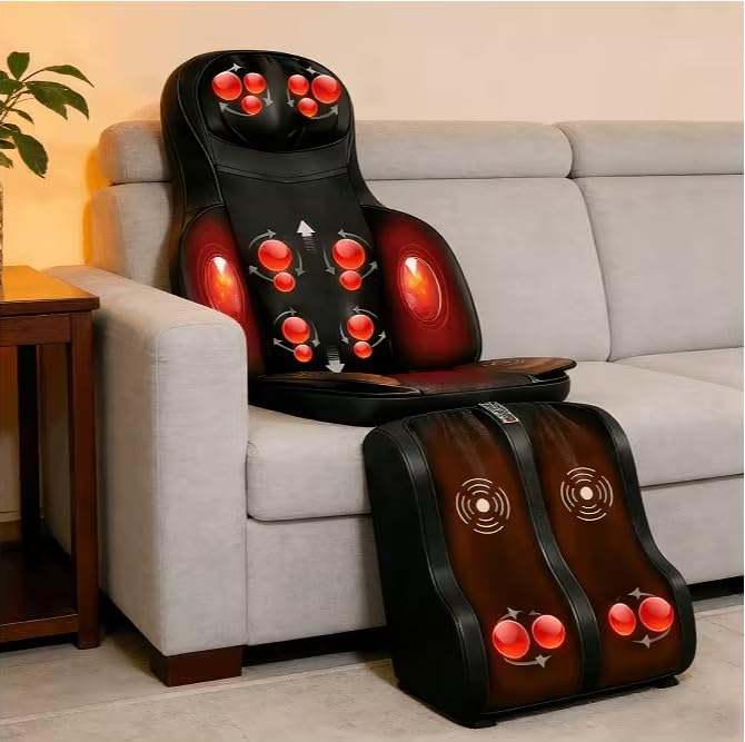 Portable Full Body Massage Mat with Heat & Vibration H892