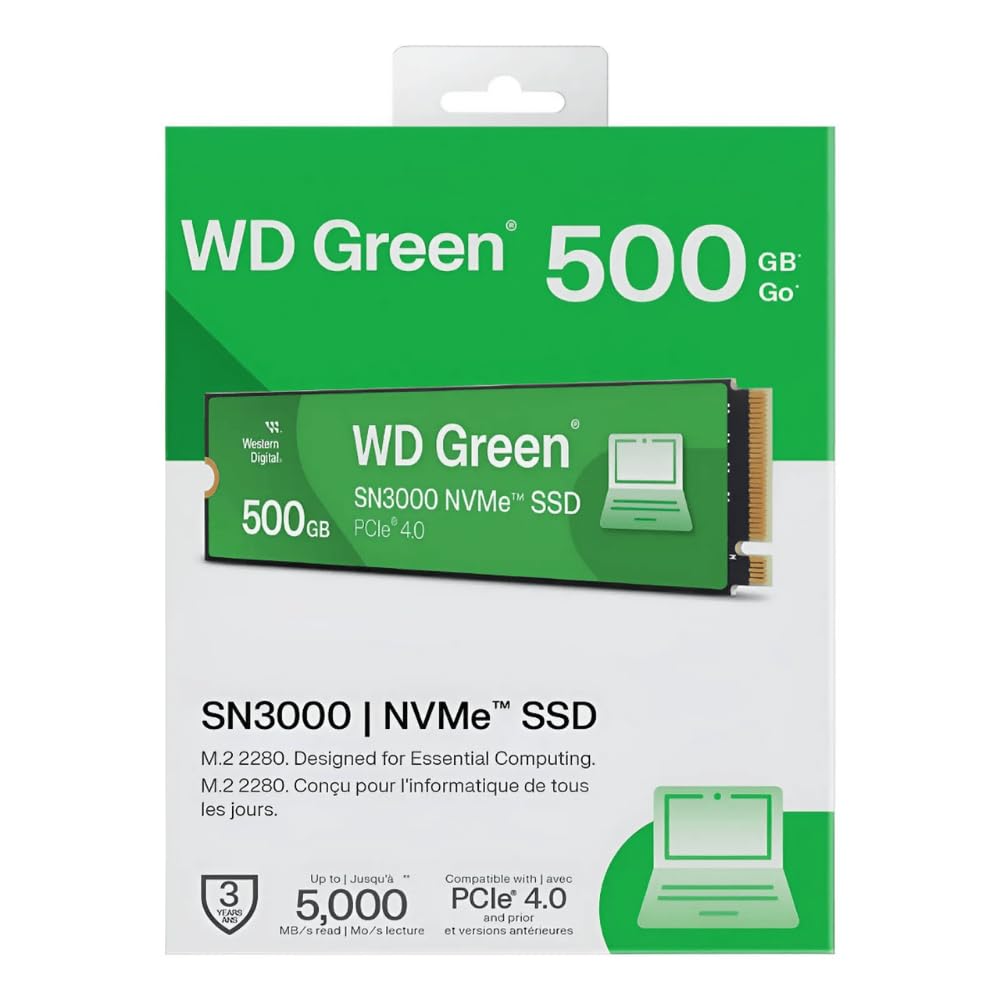 500GB NVMe Internal SSD Gen4 PCIe M.2 2280 Q719