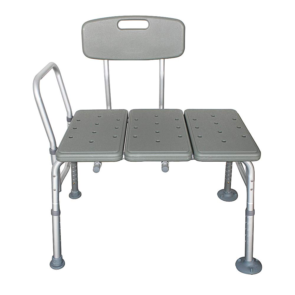 Tub Transfer Bench with Backrest and Armrest L234866