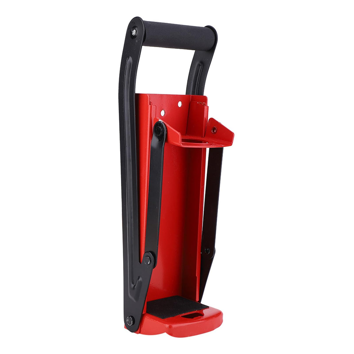 500ML Red Steel Heavy Duty Can Crusher with Bottle Opener Q35487