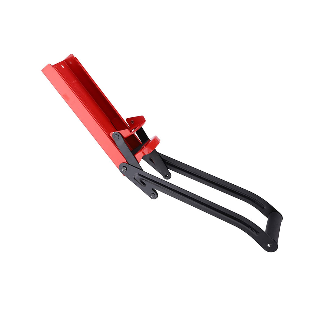 500ML Red Steel Heavy Duty Can Crusher with Bottle Opener Q35487