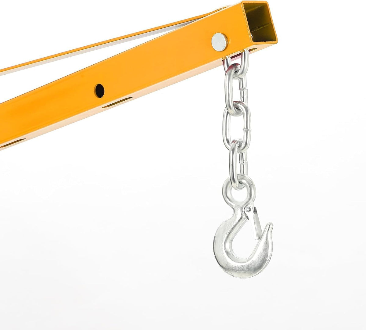 Hydraulic Receiver Hitch Crane 1000LBS Capacity 360° Swivel 3 Adjustable Settings E448