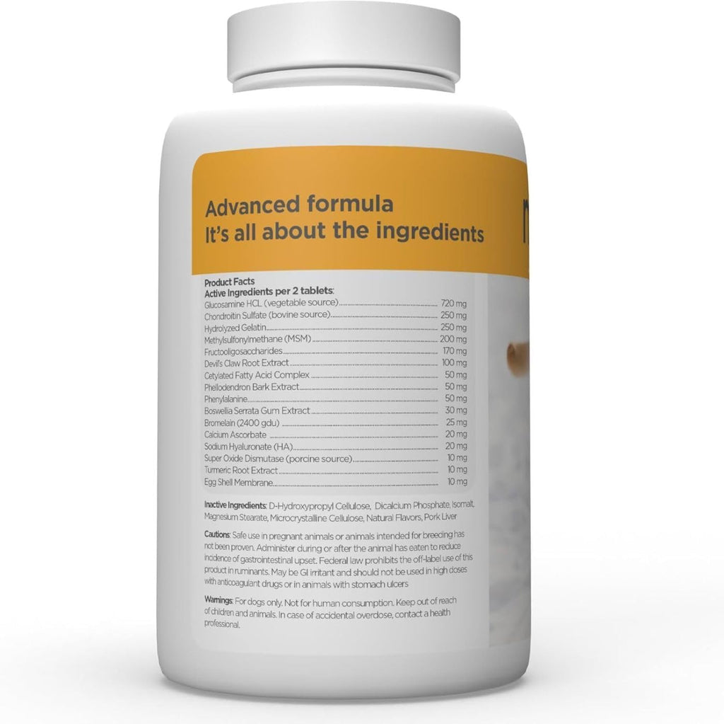 Dog Hip & Joint Support Glucosamine & Collagen 120ct U924138
