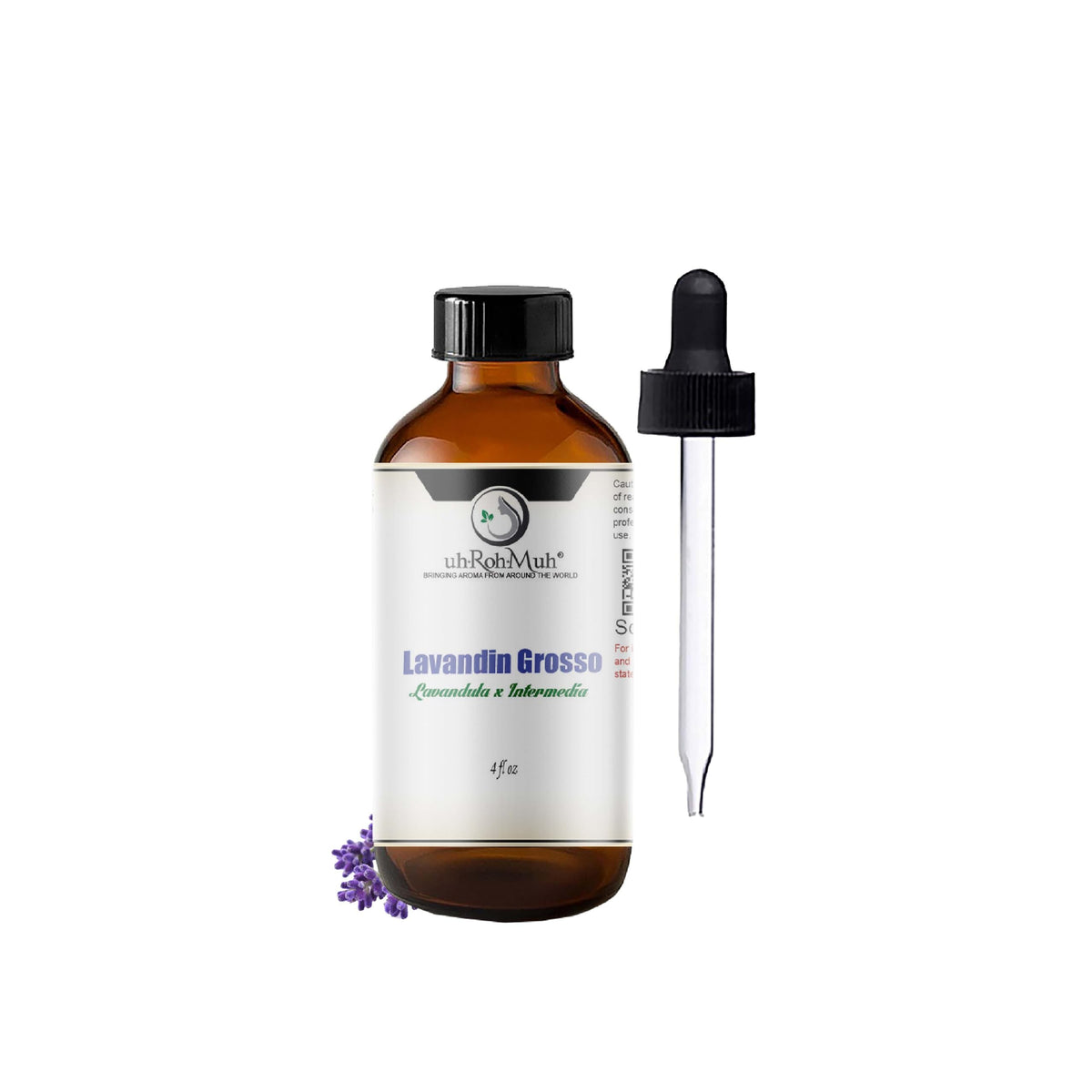 Organic Lavandin Grosso Essential Oil 4 Fl Oz V745