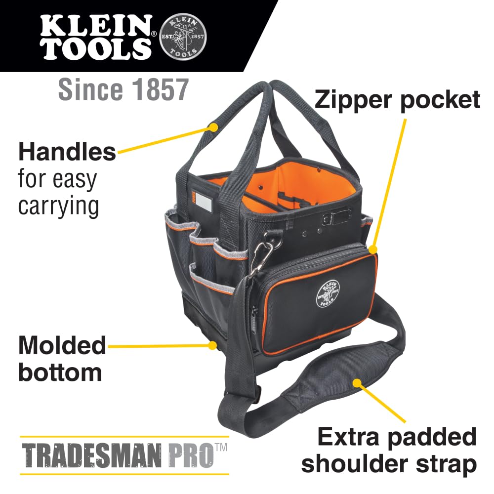 Tool Bag with Shoulder Strap and 40 Pockets X2925