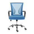 Black Blue Ergonomic Mesh Office Chair N693162