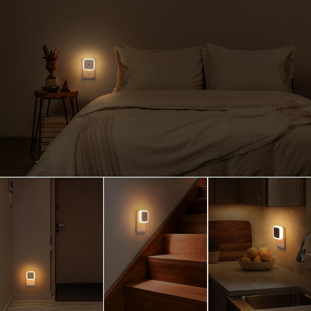 Warm White 8-Pack Plug in Night Light Z4597