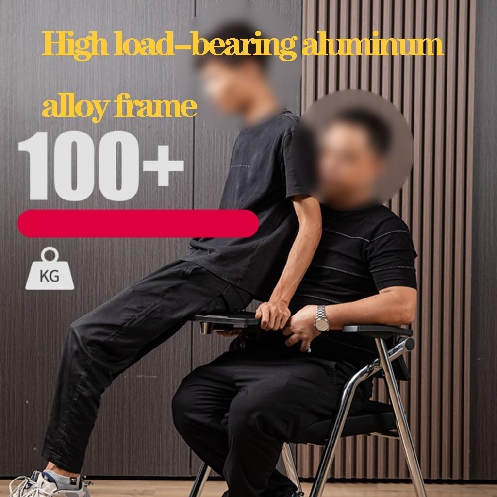 Folding Chair with Retractable Writing Desk D6779