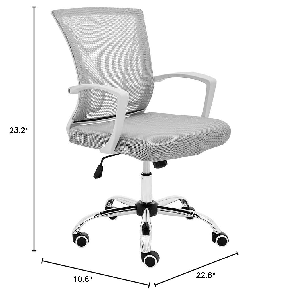 Black Blue Ergonomic Mesh Office Chair N693162