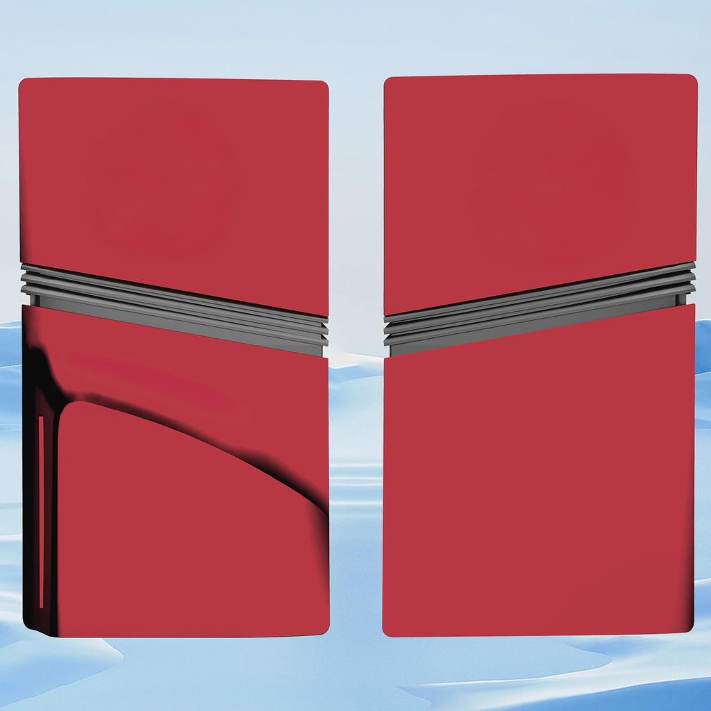 Red Matte ABS PS5 Pro Disc Edition Cover Plates U47770