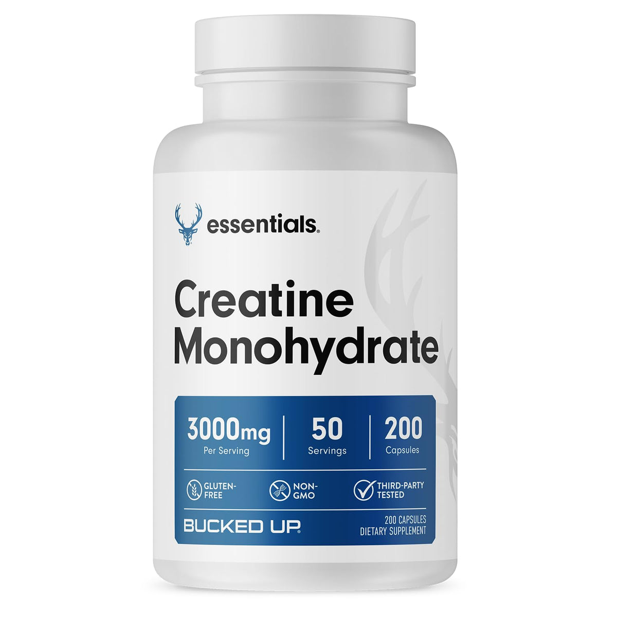 Creatine Monohydrate 3000mg Capsules L428