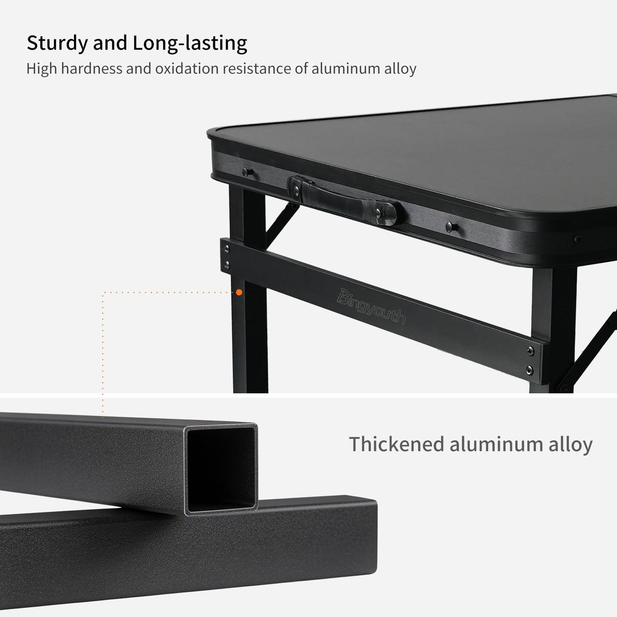 Folding Aluminum Camping Table G78472