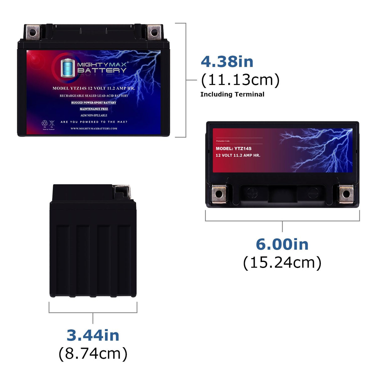 12V 11.2Ah Battery F575