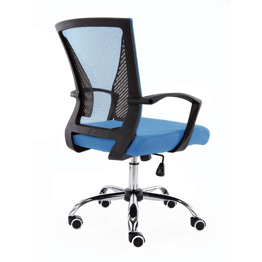 Black Blue Ergonomic Mesh Office Chair N693162