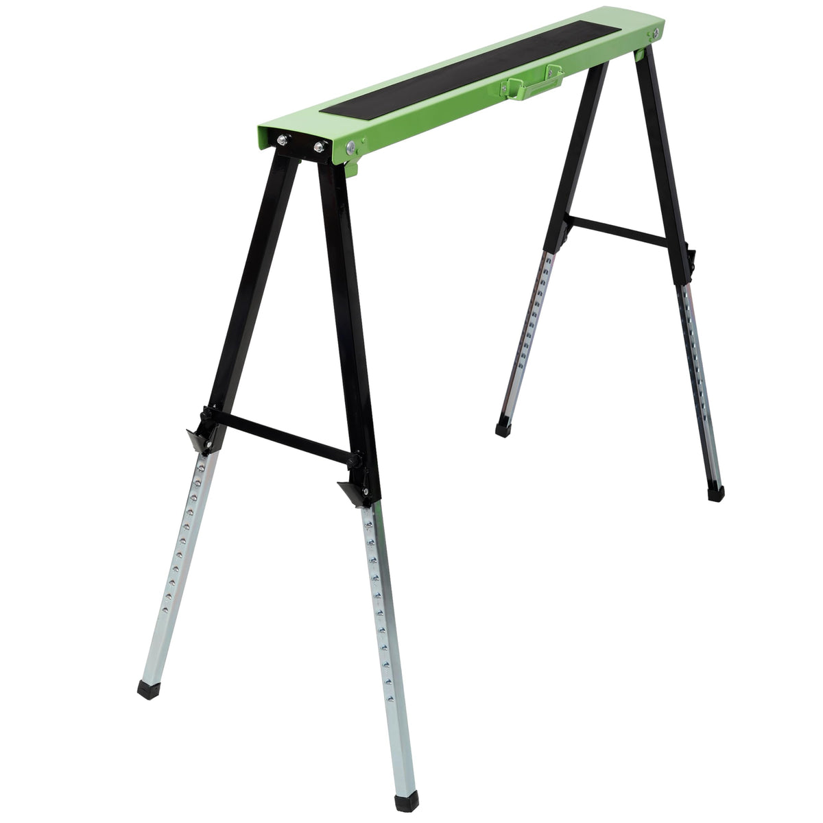 2 Pack Heavy Duty Steel Folding Sawhorse with Carry Handle F124674