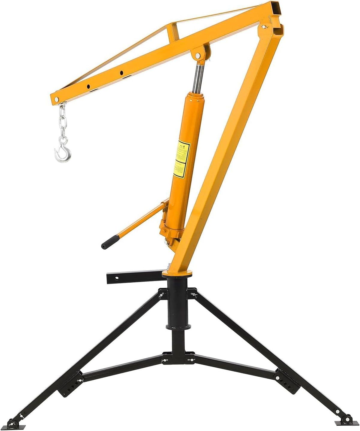 Hydraulic Receiver Hitch Crane 1000LBS Capacity 360° Swivel 3 Adjustable Settings E448