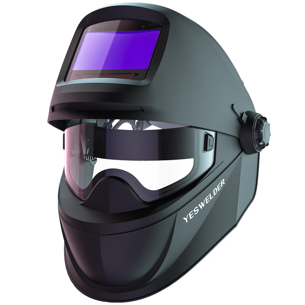 Bluetooth Flip-Up True Color Welding Helmet Y66397