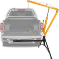 Hydraulic Receiver Hitch Crane 1000LBS Capacity 360° Swivel 3 Adjustable Settings E448