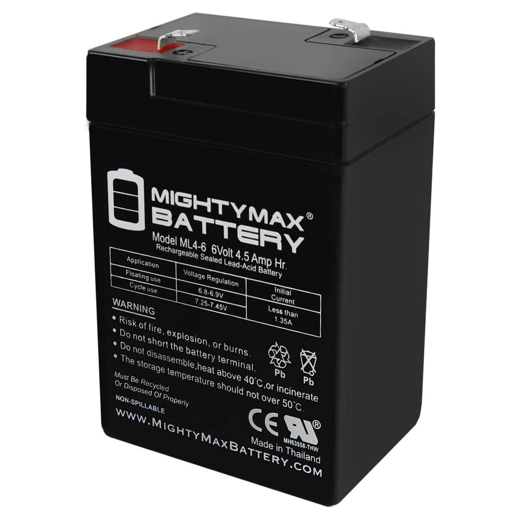 6V 4.5AH SLA Replacement Battery P279