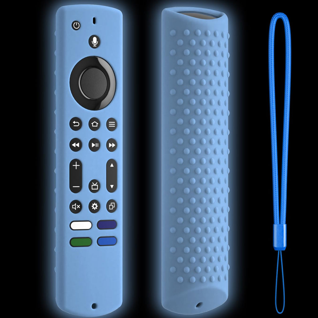 Silicone Remote Cover for Fire TV Stick 4K Max Glow Blue T656371
