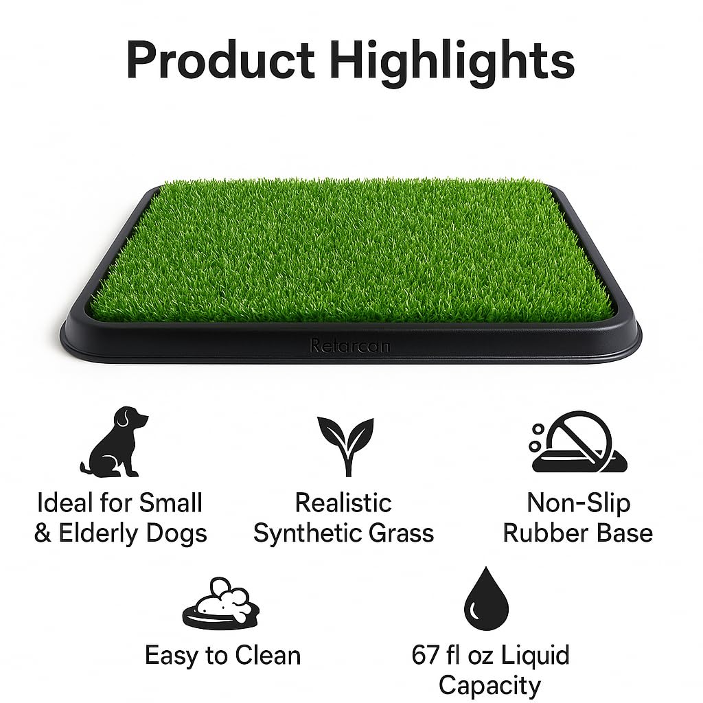 Dog Grass Pad with Tray H755