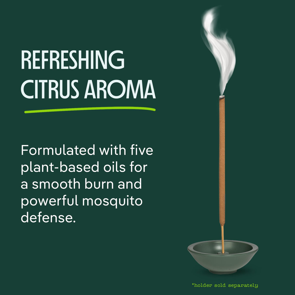 Citronella Mosquito Repellent Incense Sticks, 24 Count Y63513