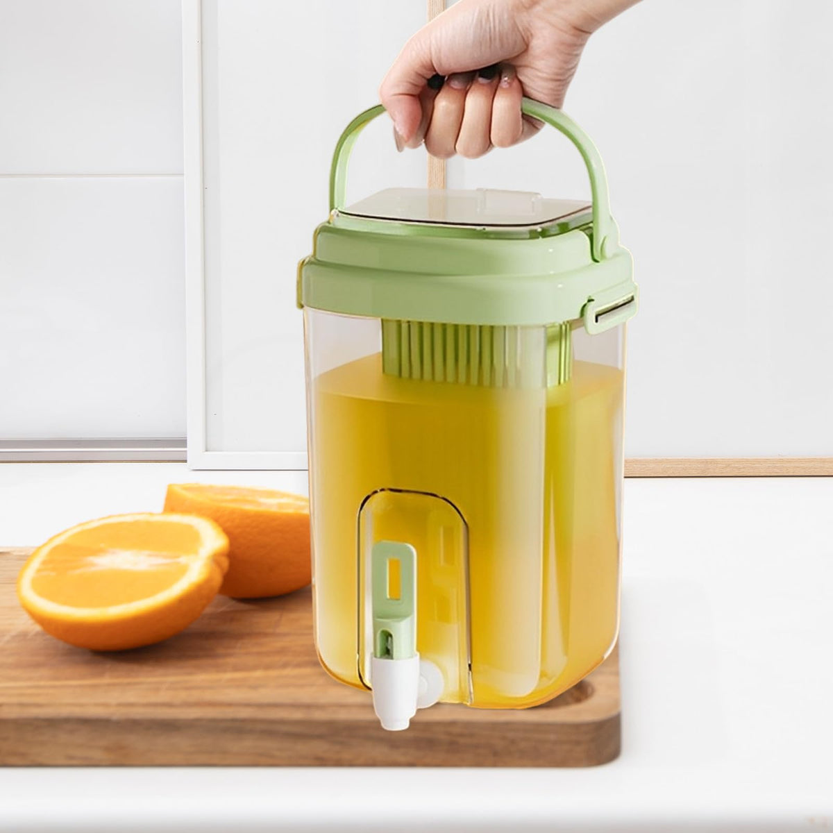 2L Plastic Water Dispenser Jug with Faucet K4734