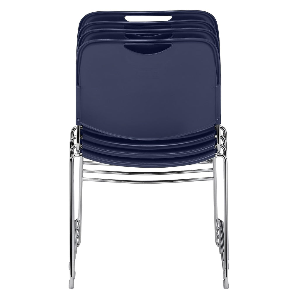 Navy Blue Stack Chair 4 Pack C8300
