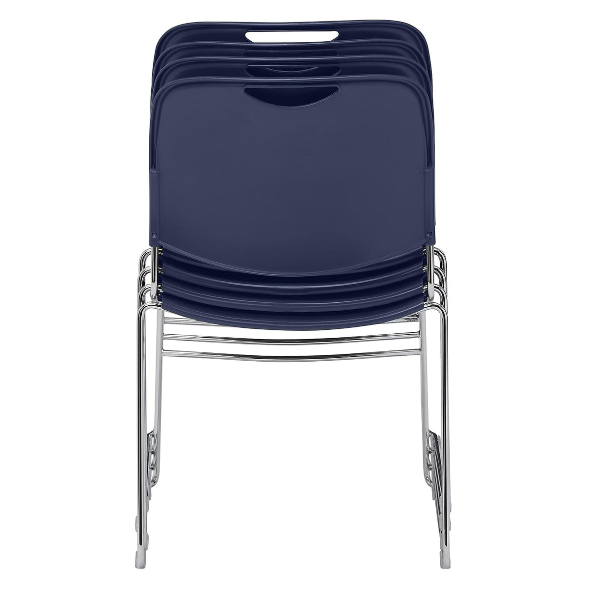 Navy Blue Stack Chair 4 Pack C8300