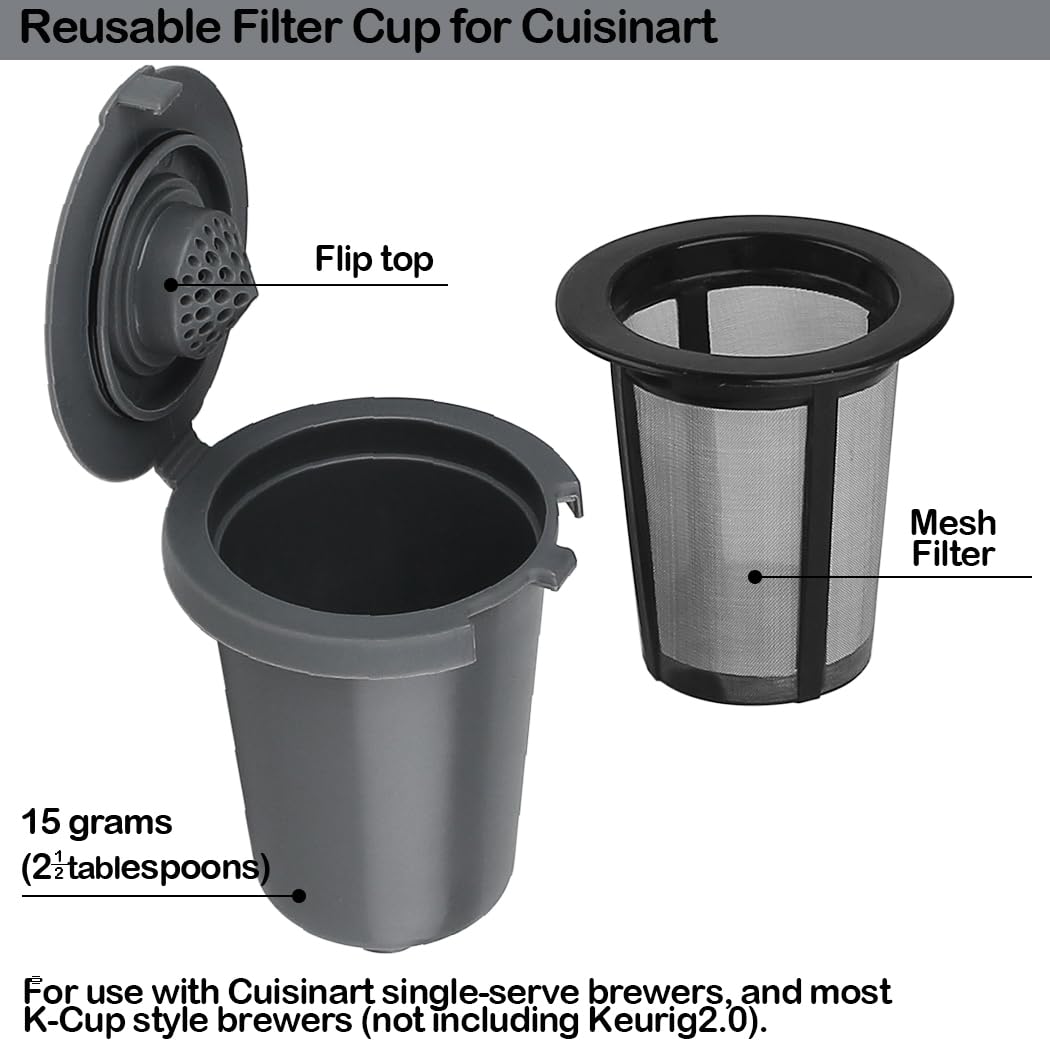 2pcs Reusable Filters Cup Q791360