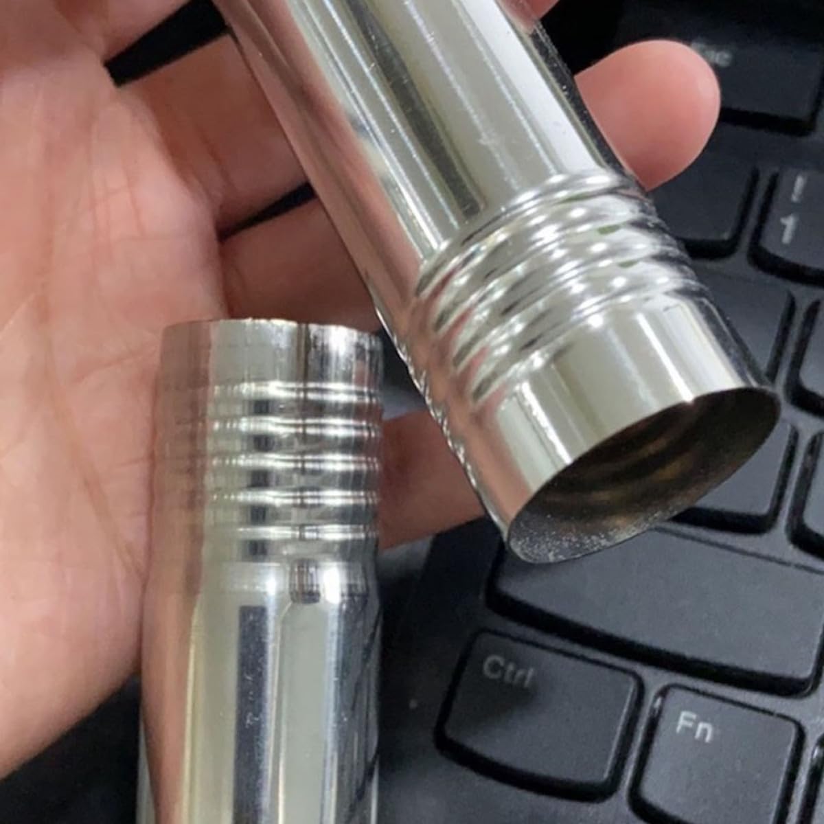 2pcs Stainless Steel Rustproof Outdoor Flag Pole H40971