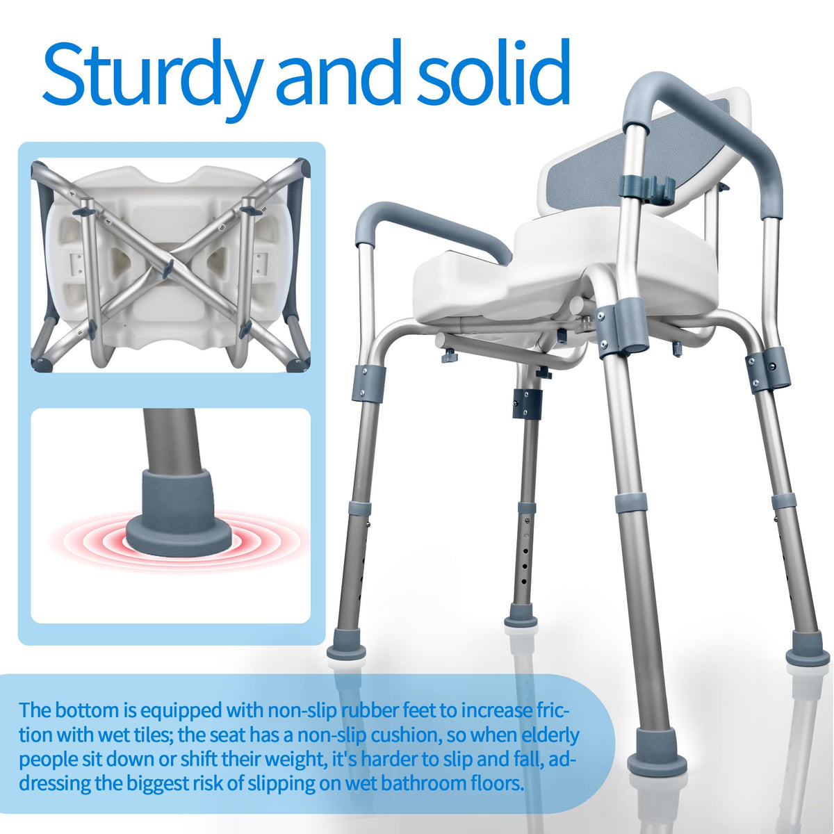 Heavy Duty Shower Chair J11677