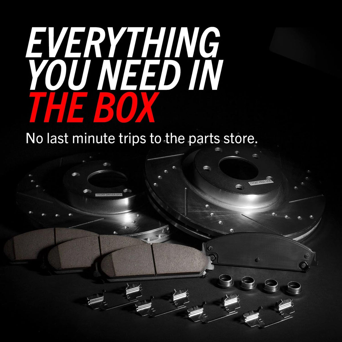 Brake Pad & Rotor Kit Front L178