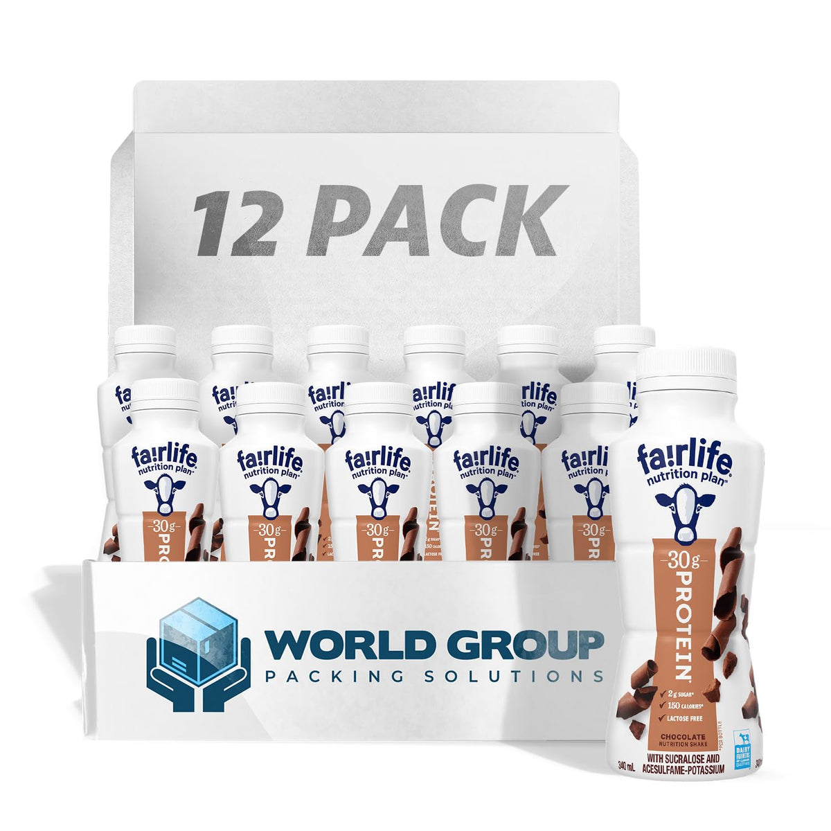 High Protein Chocolate Shake 11.5 Fl Oz (Pack of 12) V2708