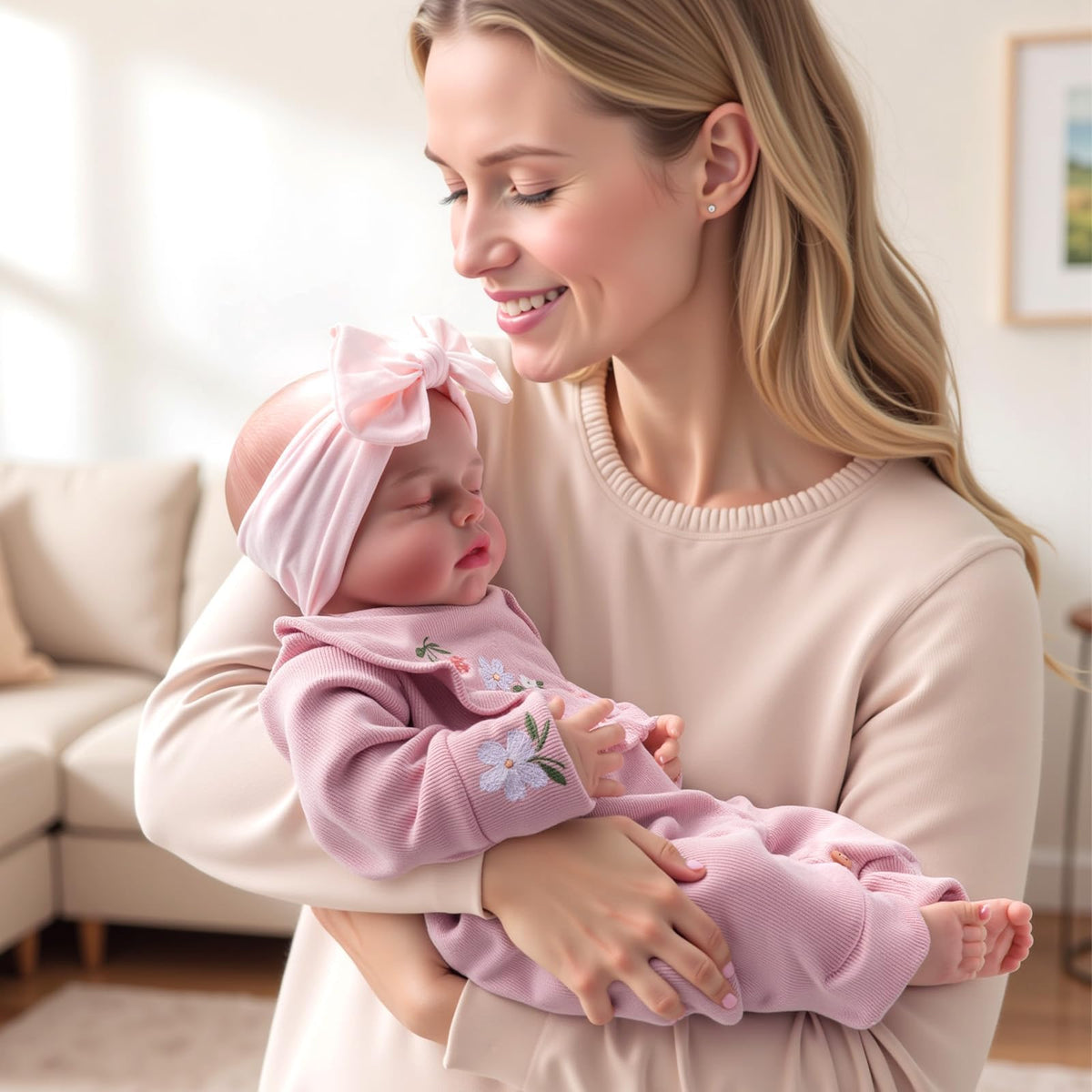 20 Inch Realistic Newborn Baby Doll T76478