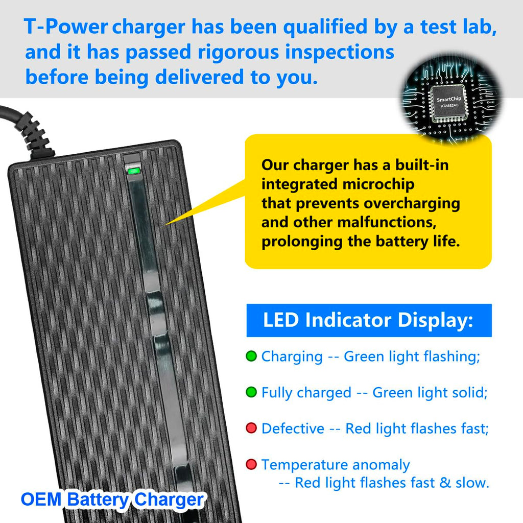 36V Electric Bike Lithium Battery Charger O3887