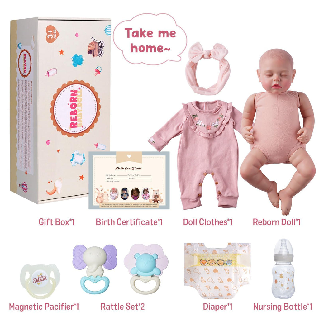 20 Inch Realistic Newborn Baby Doll T76478