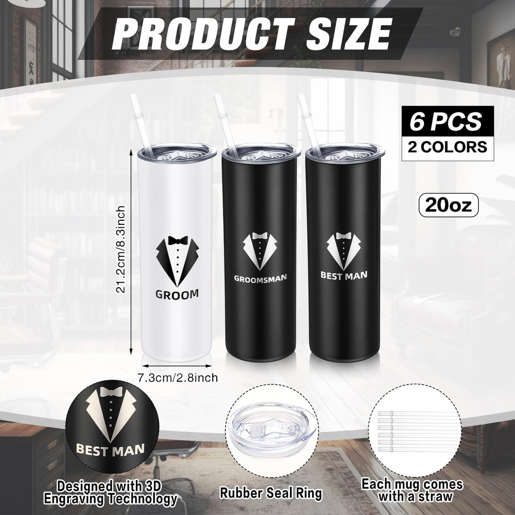 20oz Tumblers Set of 6 M2601