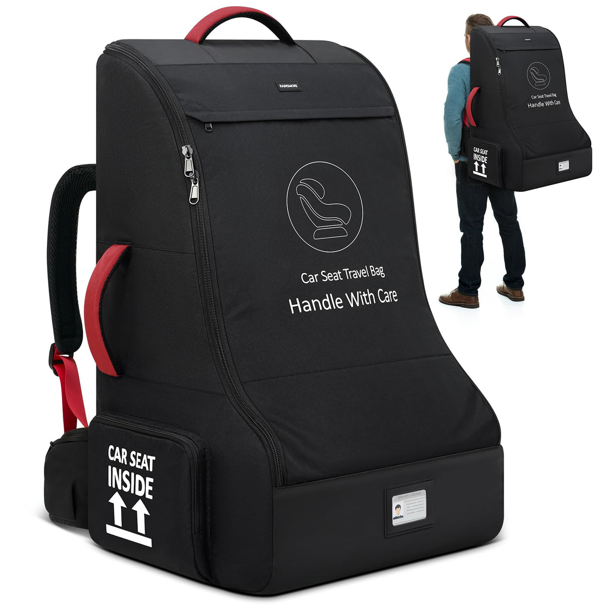 Padded Car Seat Travel Bag W6758
