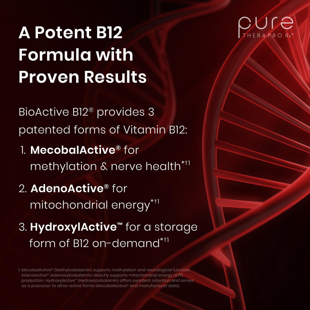 BioActive B12 Liquid 5000mcg 60 Servings V295