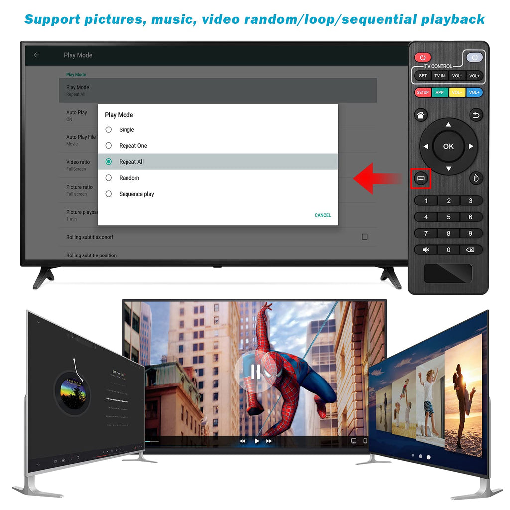 4K MP4 Media Player X774