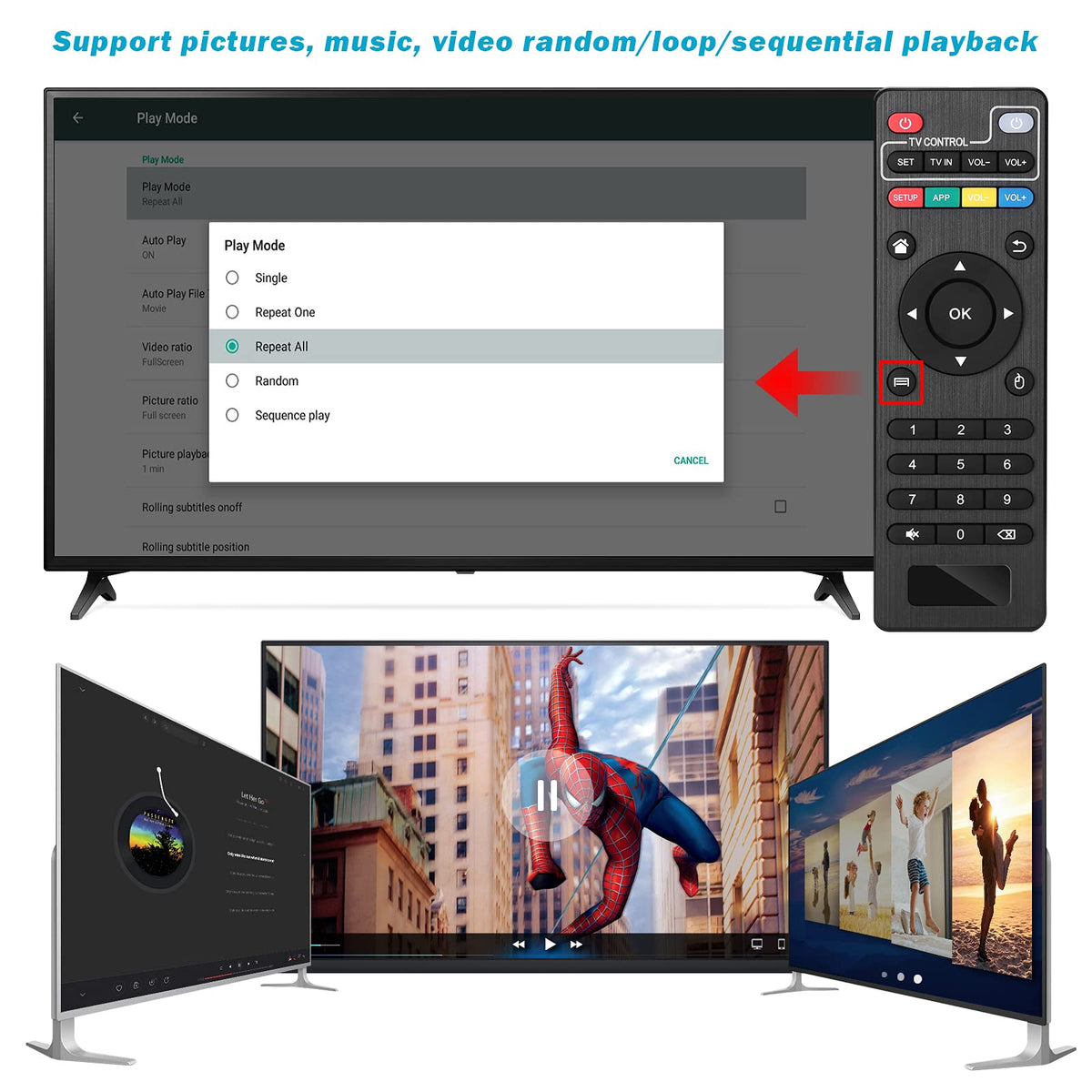 4K MP4 Media Player X774