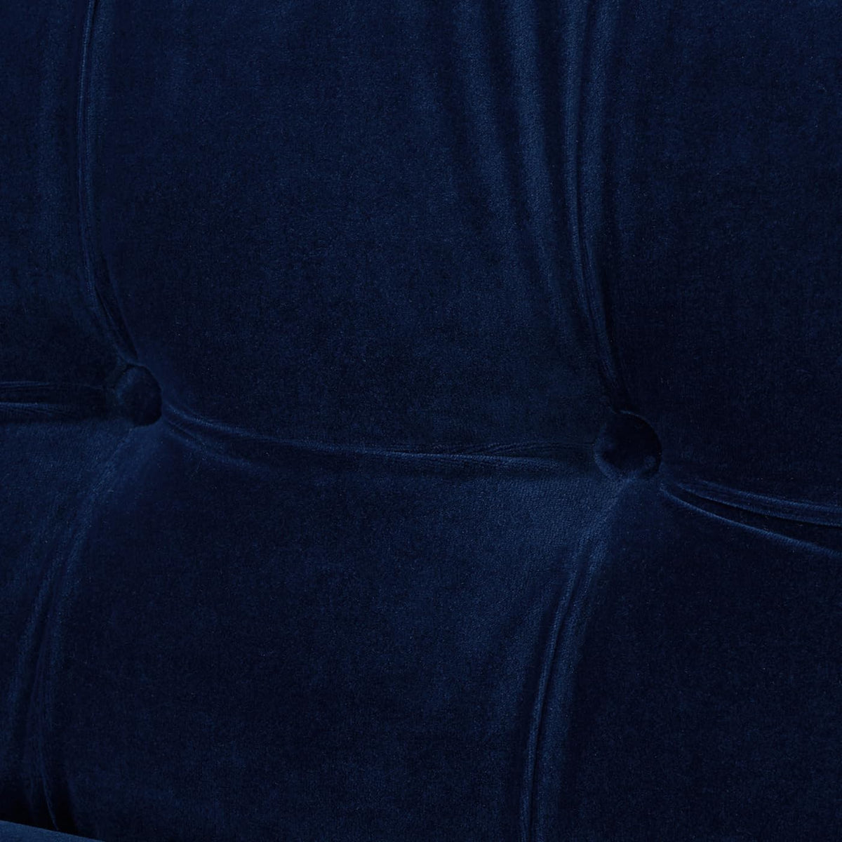 Navy Blue Velvet Tufted Sofa C166