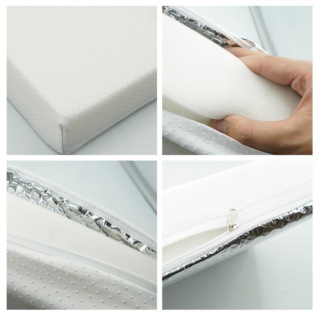 14"x14"x3" RV Vent Insulator (1-Pack) Reflective Skylight Cover F64819