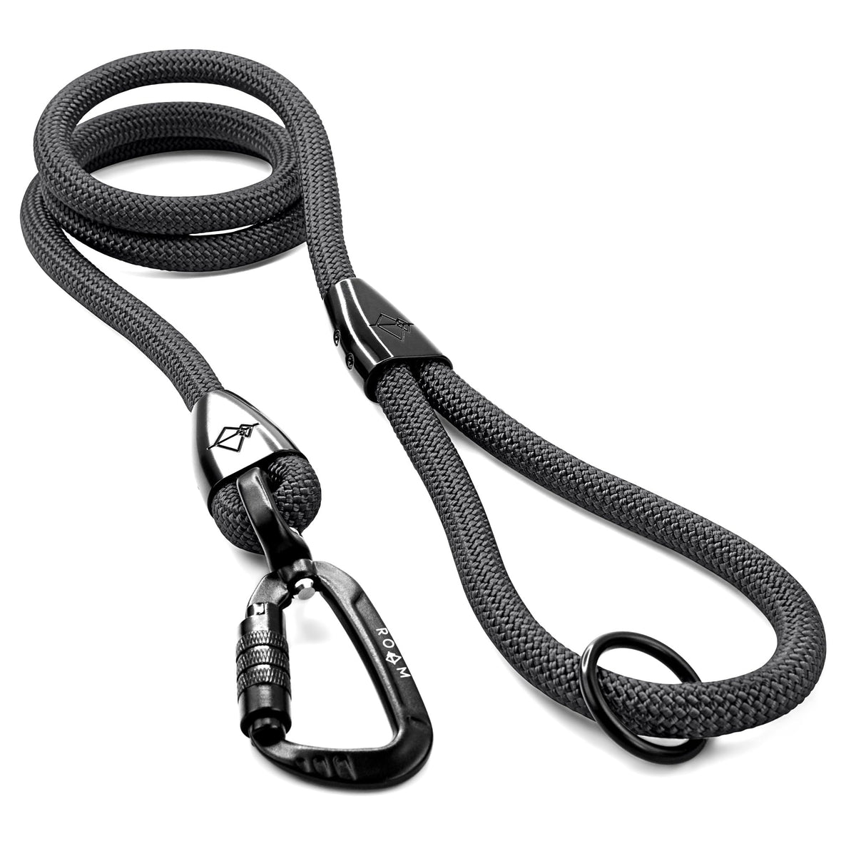 Climbing Rope Leash with Autolocking Carabiner, 6ft O899684